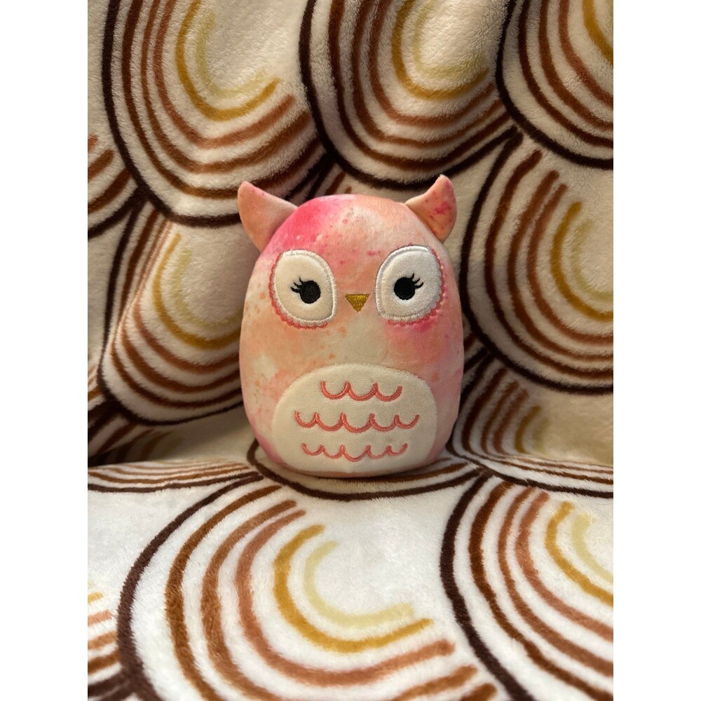 Squishmallow 5โ Olalla Pink Owl Bird New Plush